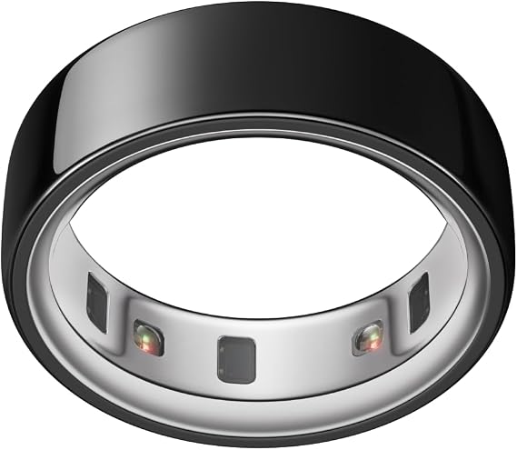 OURA Ring 4 Smart Ring - Black - Size 10