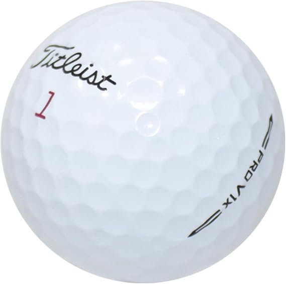 LostGolfBalls - 48 Titleist Pro V1x Golf Balls in Good Condition, 2023 Year Model, AAA Quality, Used & Recycled Used Golf Balls, Titleist ProV1x, The #1 Ball in Golf, White