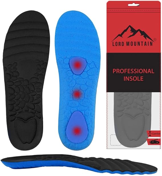 Outdoor Orthopedic Massage Assisted Insoles, Daily Use Insole, Durable, Male, Female (40-42)