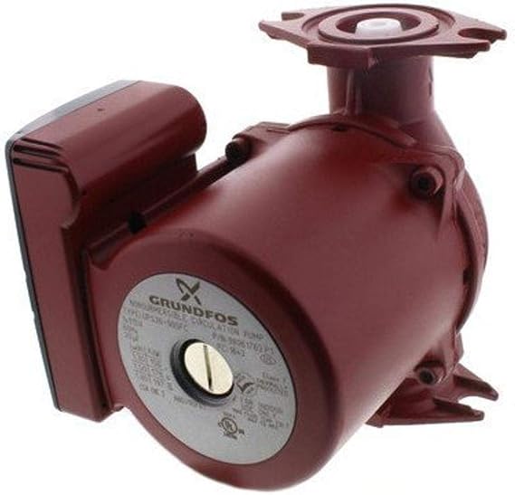 Grundfos 98961763 Ups26-99bfc 3-speed Stainless Steel Circulator Pump, 1/6 Hp, 115 Volt