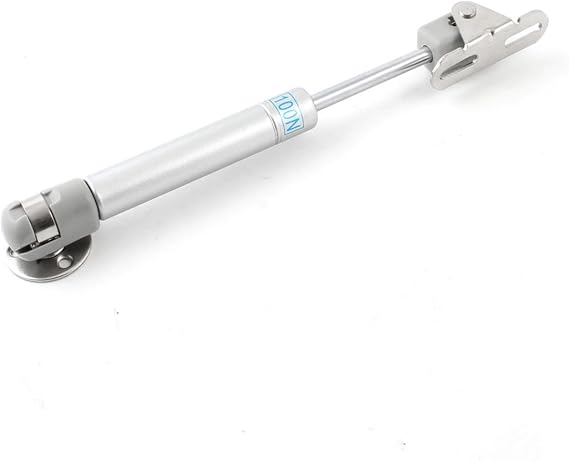 ガススプリング 汎用 リフトサポート ガスダンパー 取付穴距離179mm 耐荷重10kg ダンパー RV車両 トラック ボート 家具用 ボンネット リアゲート ハッチバック 食器棚 吊り戸棚 除雪機用 メタル製 シルバー 1本 並行輸入品