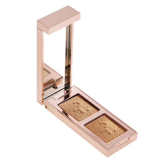 PATRICK TA Major Dimensions Eye Illusions Eyeshadow Duo, Do You Know Who I Am?, Maple Sparkle, Sunset Sparkle