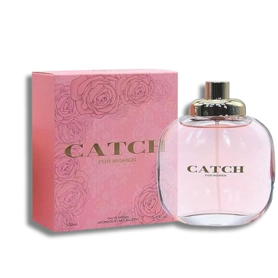 CATCH FOR WOMEN EAU DE PARFUM FOR WOMEN 3.4FL.OZ,Captivating Scent for Confident Elegance Women