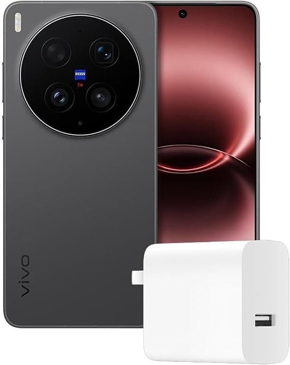 vivo X300 Ultra 5G Unlocked Smartphone|China Version|16GB+512G | Full GOOG Service| Snapdragon 8 Elite Gen 5| 200MP Z EISS Main Camera| 6.82" 144Hz 2K AMOLED Display| 6600mAh Battery+100W Fast Charge | vivo X300 Ultra