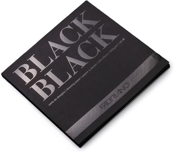 Fabriano Black Pad, 8 x 8