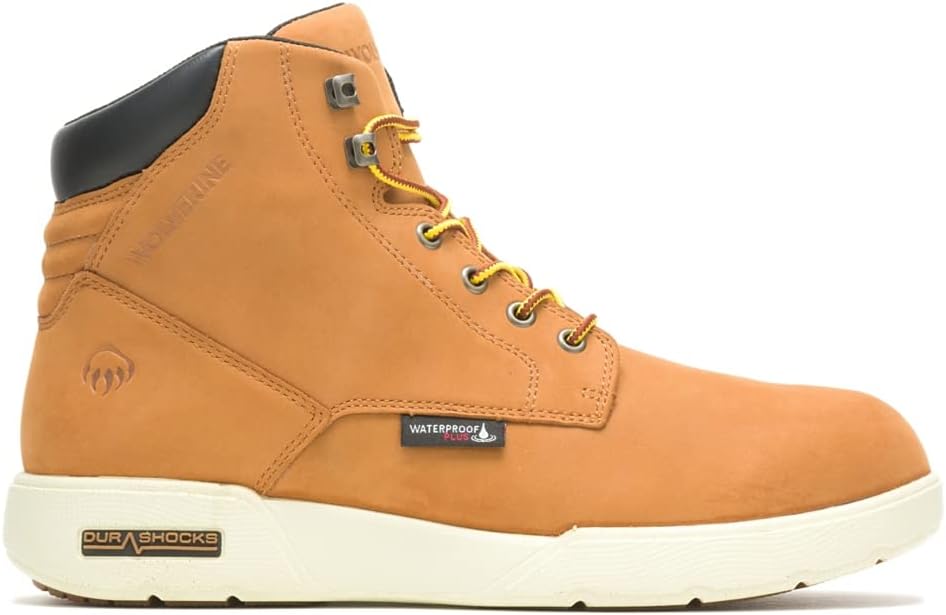 Wolverine Mens Kickstart Waterproof 6 Inch Construction Boot