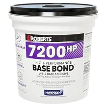 Roberts High-Performance Base Bond Wall Base Adhesive - 1 Gal. (3.78 L)