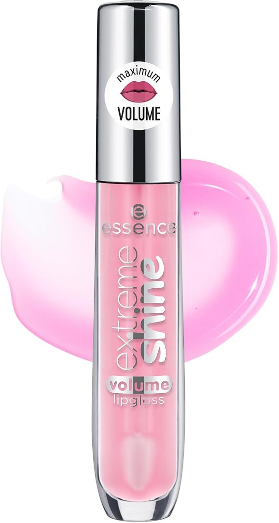 essence extreme shine volume lipgloss, shiny, dewy, translucent (5ml)