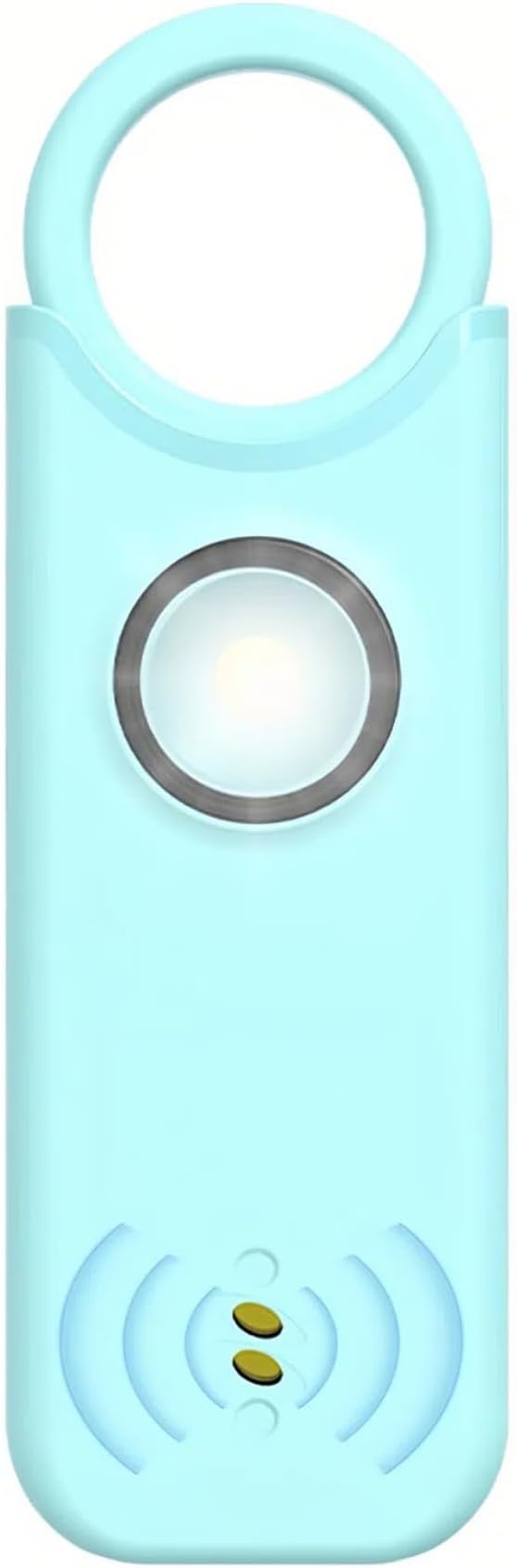 Personal Safety Alarm for Women Safety Keychain Self Defense Keychain for Women Rechargeable Protection Devices Emergency 135db Strobe Light Upgraded Vibration Sensing Mode (Lake Blue)