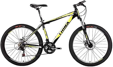Trinx MTB Mens Mountain Bike 26 inch 21-Speed M136 (Black Green)