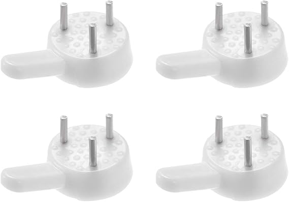 uxcell 6lbs Hardwall Hanger for Hardware, Fasteners Hooks Wall Mount Non-Mark Hook Picture Photo Frame Hangers, 80 Pcs