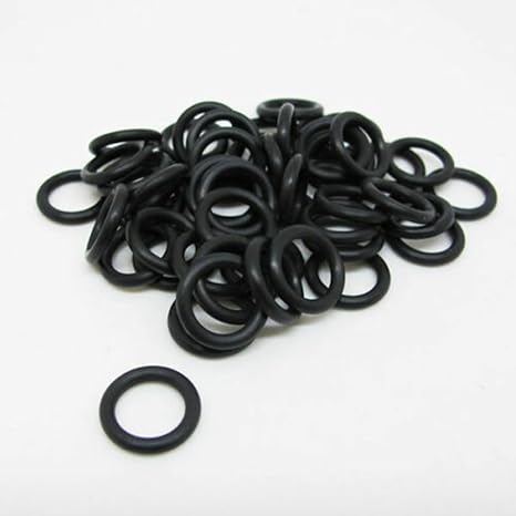 20pcs Scuba Diving O-Rings Kit Gaskets for BCD Regulator Hoses Valve Gauge Light Repair Accessories Black