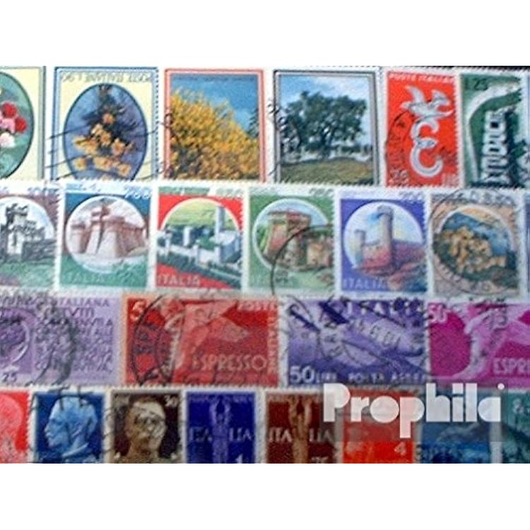 Prophila Collection Italy 100 Different Stamps Stamps for Collectors