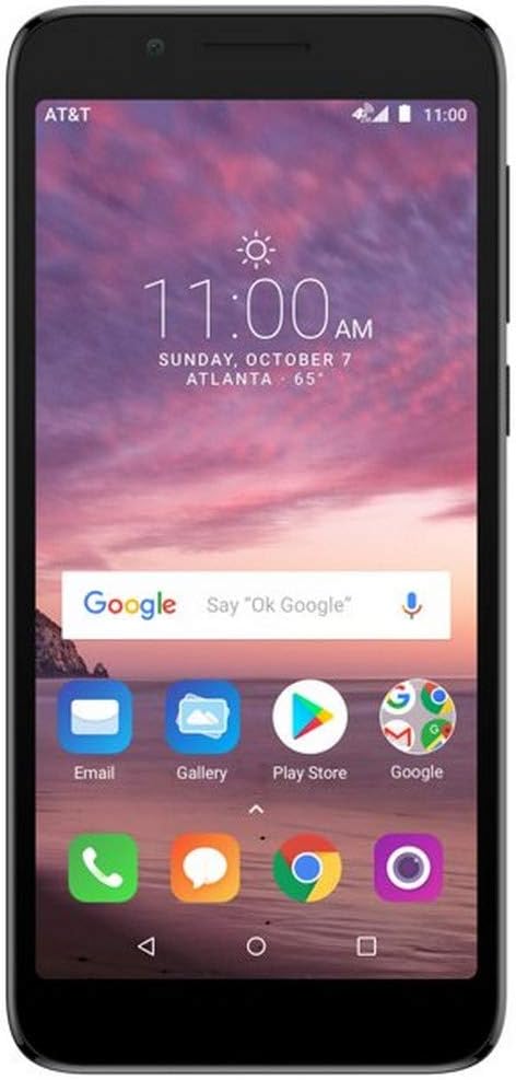 Alcatel idealXTRA 16GB AT&T Prepaid Paygo No Contract Smartphone (Black)