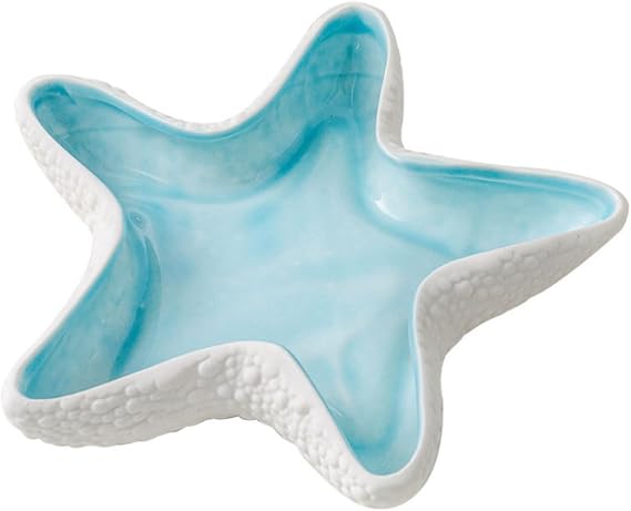 Creative Ceramic Starfish Key Storage Ornament Living Room Dining Table Candy Tray Ashtray Practical Home Decoration