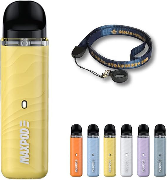 Freemax Maxpod 3 15W Pod Kit Ultra MTL Solution + Neck Strap Set Yellow