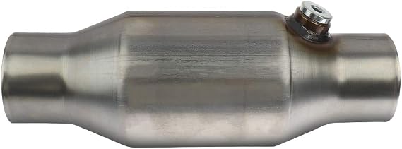 2.5" Inlet/Outlet Universal Catalytic Converter, with O2 PortEPA Compliant