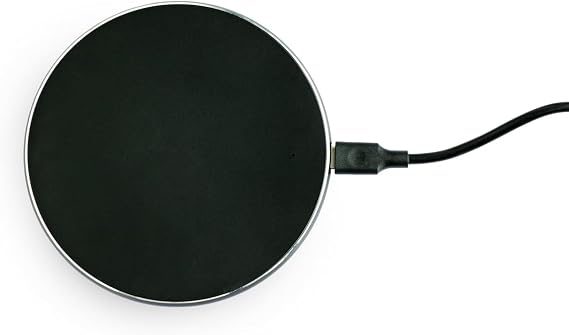 Yogasleep Wireless Charger for Hushh& Rohm+ Sound Machines Also Compatible with All Qi-Enabled Apple iPhone (7.5W), Samsung Galaxy (10W) and Android Devices (5W)