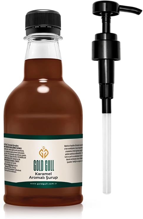 Gold Gull Karamel Aromalı Kahve & Meyve Şurubu 300 ml.
