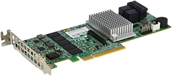 Supermicro RAID 8PORT SAS3 2GB LSI 240GB HDD 0/1/10/5/6/50/60 AOC-S3108L-H8IR