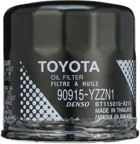 Toyota Genuine Oil Filter, 90915-YZZN1, OEM Engine Filter for Toyota and Lexus