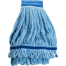 Genuine Joe - GJO47540 Blue Microfiber Wet Mophead Refill