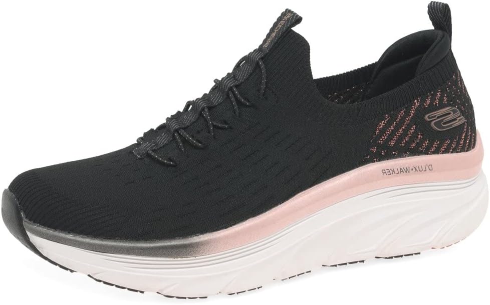 Skechers Women's D'lux Walker Let It Glow Sneaker