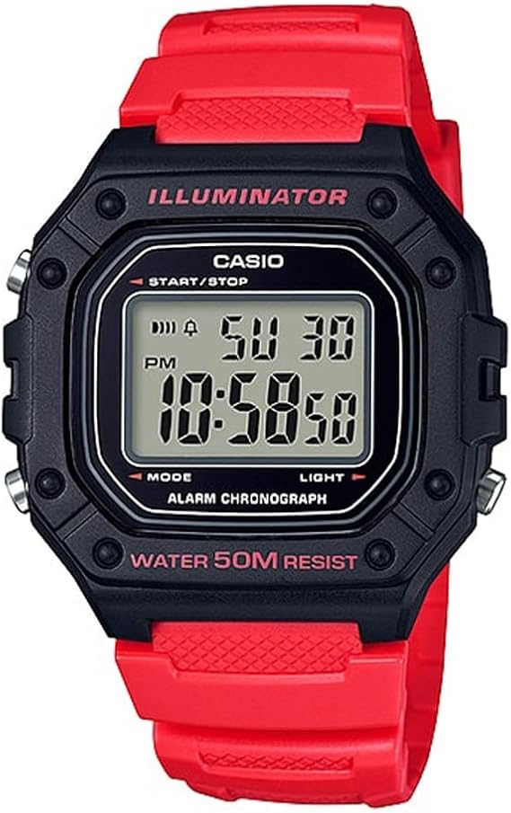 CASIO CASIO Standard Digital Watch W-218 Series Men's Women's Cheap Casio Chippcasi Overseas Model Parallel Import, Standard