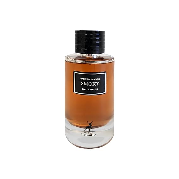 Maison Alhambra Lattafa Smoky Eau de Parfum Spray for Unisex, 3.4 Ounce