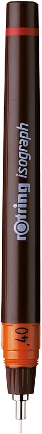 rotring Isograph Technical Drawing Pen, 0.4 mm, Black ink