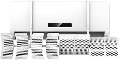 Air Conditioner Windshield Windshield Plate, Retractable Air Conditioner Air Deflector, Adjustable Air Conditioning Deflector, Air Conditioner Outlet Bafflecarbon filter