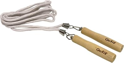 Classic, Lightweight GoFit Jump Rope - Jumprope for Fitness and Exercise