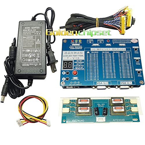 Laptop LCD LED Test Tool for Panel Problem Tester Support 7-84 Inch LVDS Screen TV Laptop Computer Repair  Screen lineAdapter