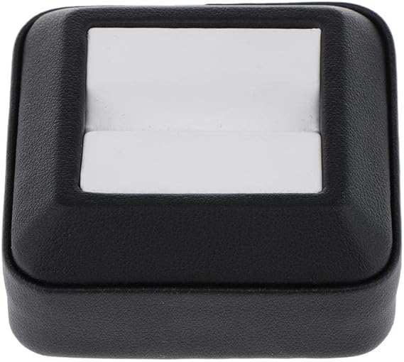Black Gem Genstones Display Box Show Case Jewelry Display Case