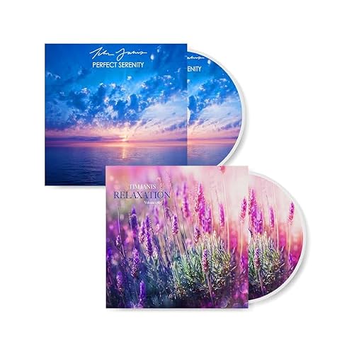 Tim Janis Perfect Serenity & Relaxation Volume One Music Bundle - Soothing Classical Sounds & Gentle Instrumental Tracks for Harmonious, Mindfulness Practice, Yoga and Massage 2 Audio
