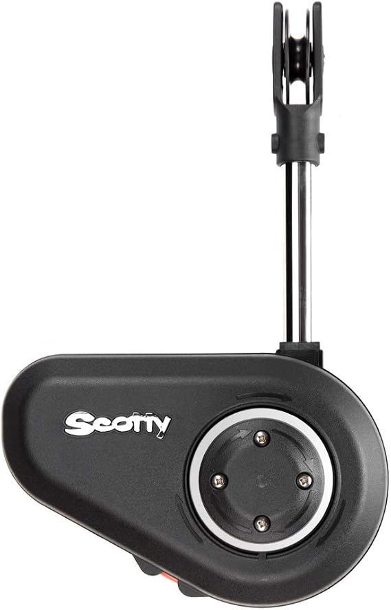 Scotty #2500 Electric Line Trap and Pot Puller (100-Pound Trap Capacity), Black, One Size