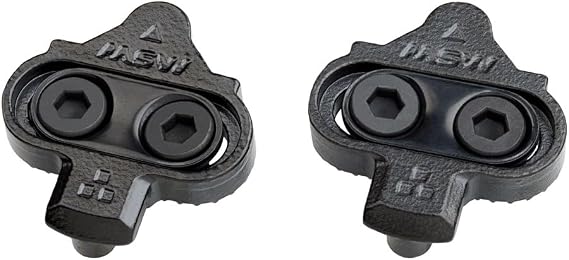 MSW SPD Compatible Cleats - 2-Bolt, Multi-Release, Black