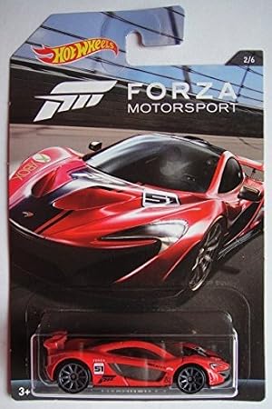 Hot Wheels 2017 Forza Motorsport McLaren P1 2/6, Red