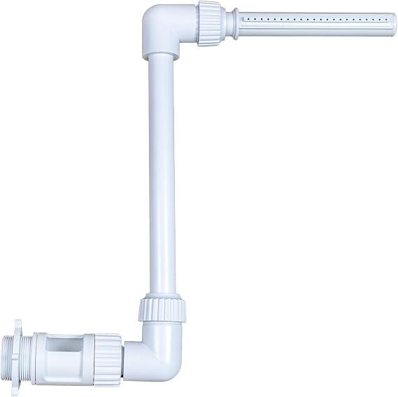 Poolmaster 54507 Spa and Swimming Pool Waterfall Fountain, For Pools with 1.5-Inch Threaded Return Fitting, Medium, Multicolor