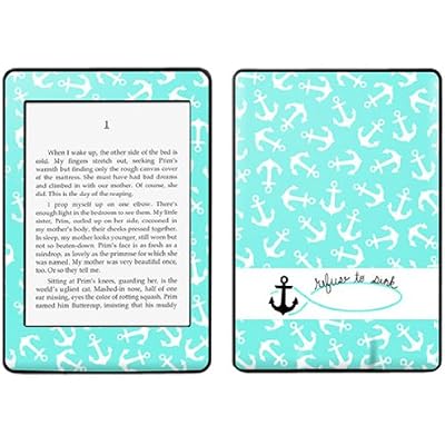 Kindle Paperwhite Decal/Skin Kit, Refuse to Sink