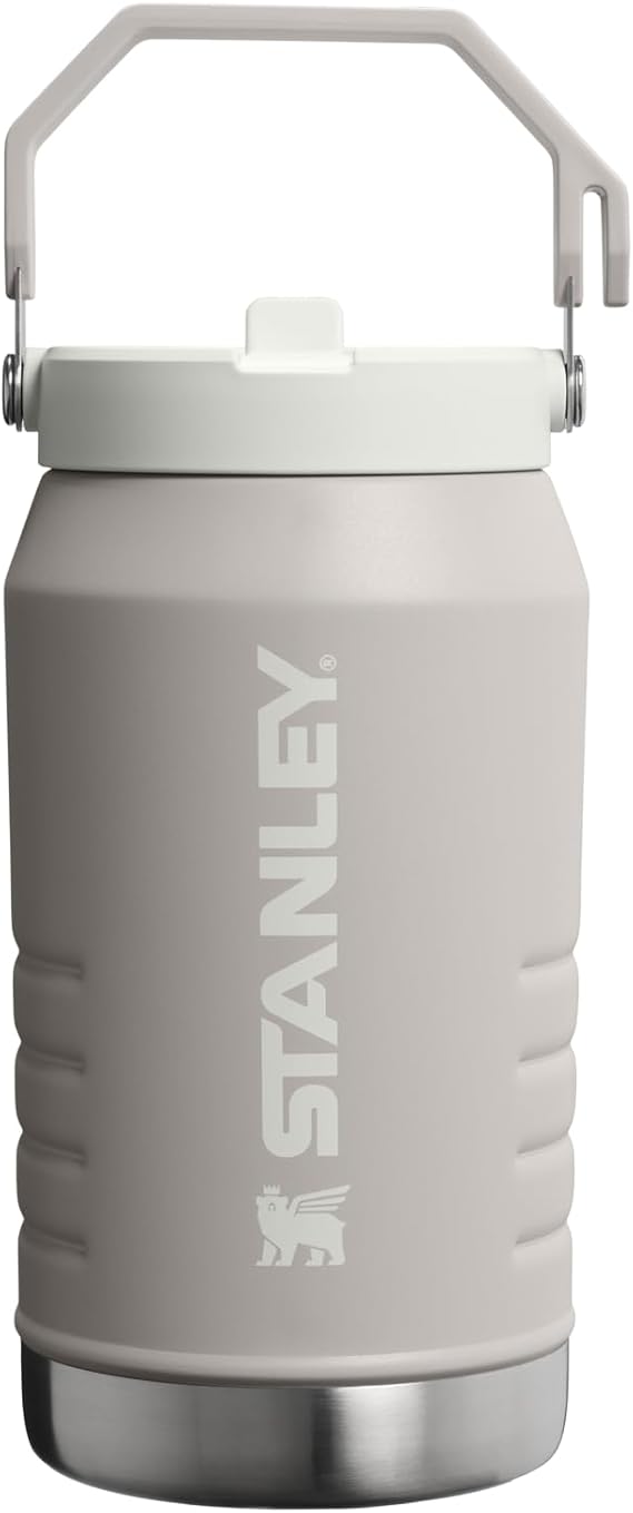 STANLEY IceFlow Flip Straw 2.0 Jug, 64 oz, Ash