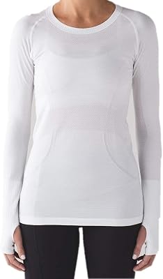 lululemon Swiftly Tech Long Sleeve Crew White, 4
