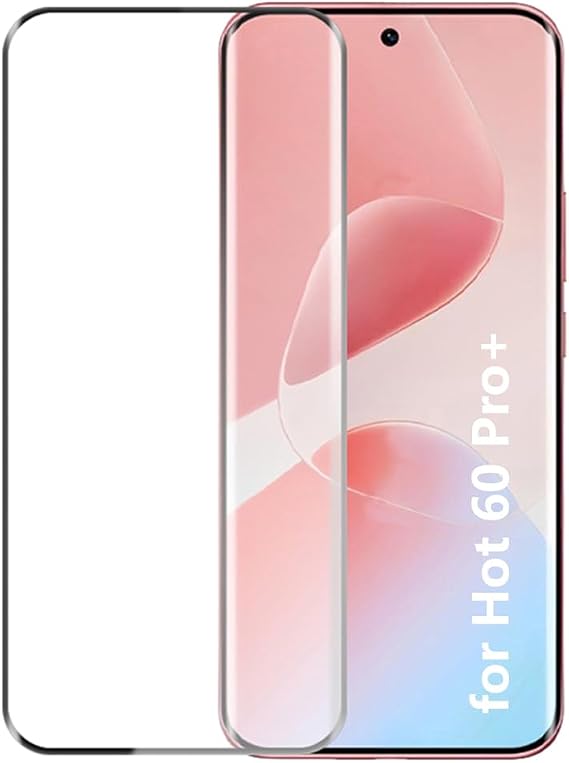 Kepuch Screen Protector Compatible for Infinix Hot 60 Pro+/Hot 60 Pro Plus - Tempered Glass 2 Pack