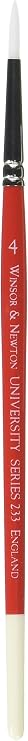 Winsor & Newton University Brush, Series 233 Round, SH #4
