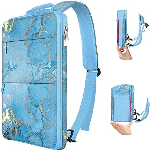 ZINZ Slim & Expandable Laptop Backpack 15 15.6 16 Inch Case, Water Resistant Travel Backpack Compatible with MacBook ProNeo 16 15, Dell XPS 15 16 and Most 15 15.6 16 Notebooks,B01M01