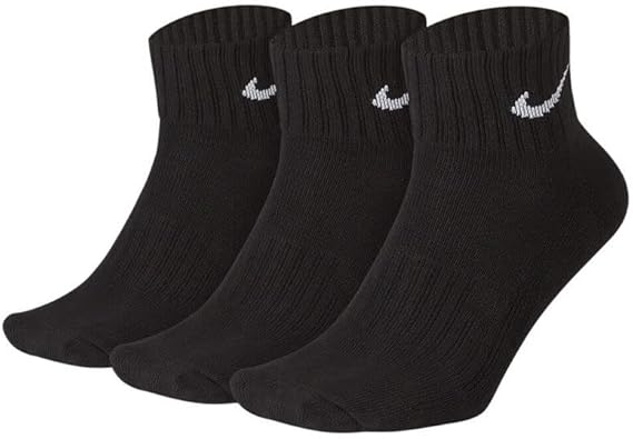 Nike 3 Pack Unisex Adult U NK V CUSH ANKLE Socks