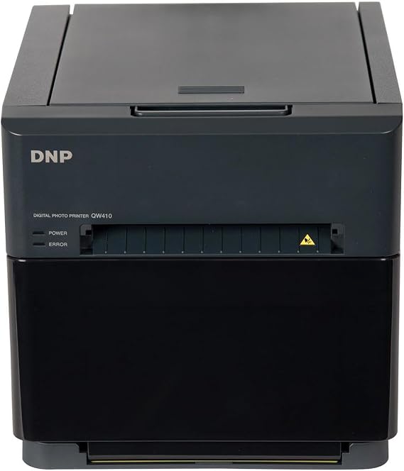 DNP QW410 4.5" Sublimation Printer, 300x300 dpi, 190 Sheets Per Hour 4x6 Prints