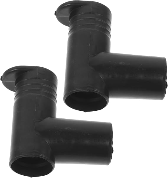 2pcs Right Angle Clothes Rack Pole Connectors Sturdy Plastic Connector Joints for Drying Rack