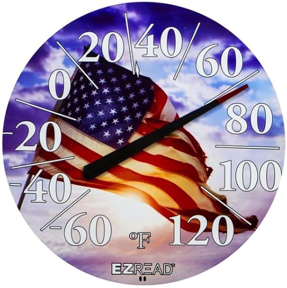 E-Z Read 840-1221 Ezread Dial Horse Thermometer, 12.5"