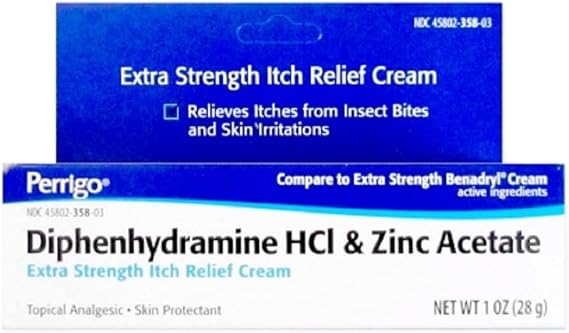 Pearigo, Dihenhydramine HCI & Zinc Acetate, 1 oz